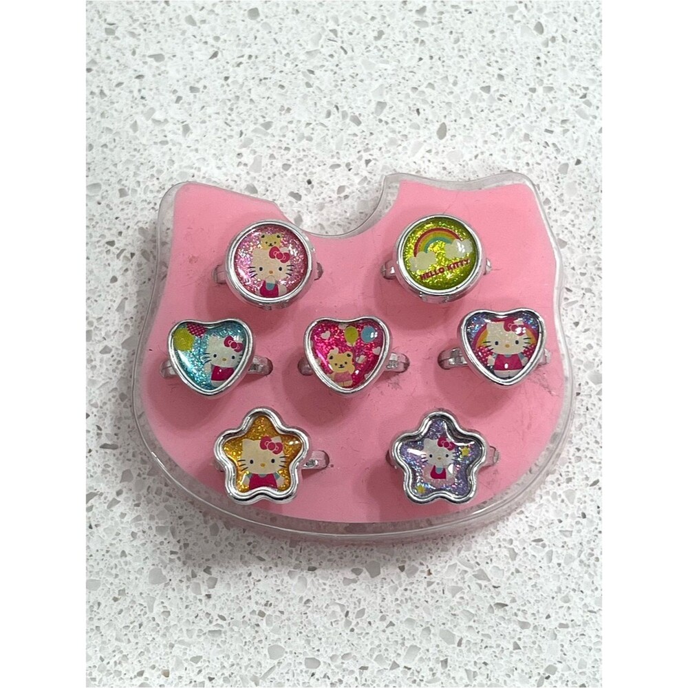 Hello Kitty and Assorted Rings 2 Sets - Picture 3 of 6